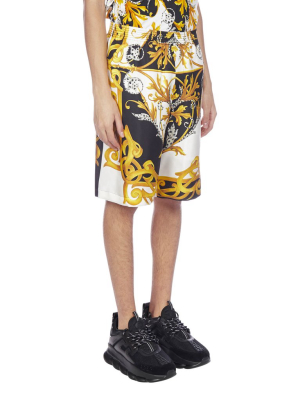 Versace Baroque Print Shorts