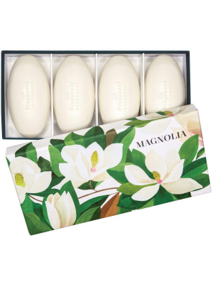 Magnolia Set Of 4 Perfumed Soaps