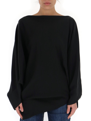 Vivienne Westwood Asymmetric Long-sleeved Blouse