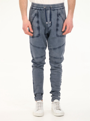 Balmain Seam Detailed Drawstring Sweatpants