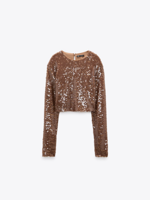 Sequin Top