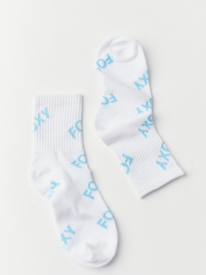 All-over Printed Crew Sock