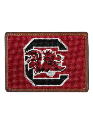 Usc Needlepoint Card Holder