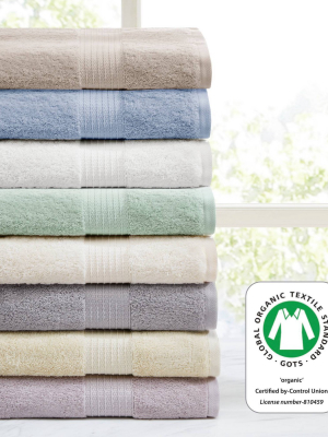 6pc Organic Cotton Bath Towel Set