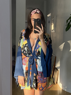 Willow Patchwork Robe