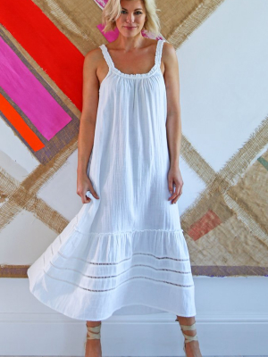 Frankie Maxi Dress | White