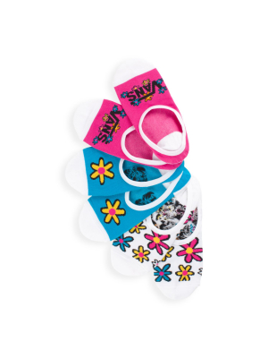 Stacked Floral Canoodles Socks 3 Pack