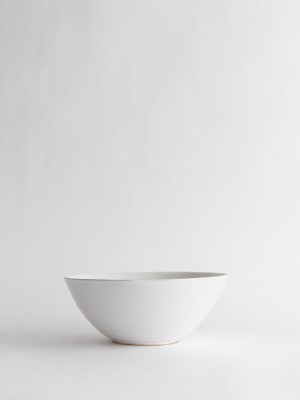 White Ceramic Bowl