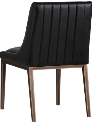 Halden Dining Chair, Vintage Black (set Of 2)