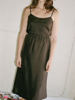 NONNA Baserange Sol Skirt In Carpet Brown - Autumn
