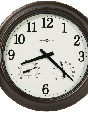 Howard Miller 625675 Howard Miller Bayshore Outdoor Wall Clock 625-675