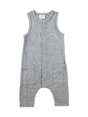 Tocoto Vintage Rainbow Jumpsuit - Grey