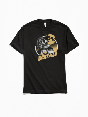 Universal Monsters The Wolfman Tee