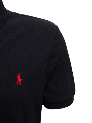 Polo Ralph Lauren Logo Embroidered Polo Shirt