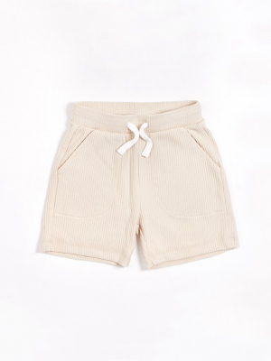 Naturelle Modal Rib Shorts