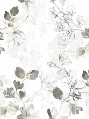 Arbor Vine Wallpaper In Tan From The Impressionist Collection By York Wallcoverings