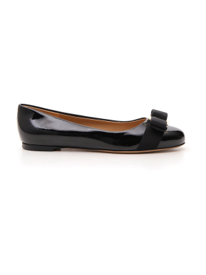 Salvatore Ferragamo Varina Patent Flats