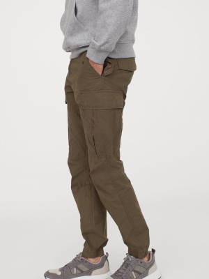 Cotton Cargo Pants