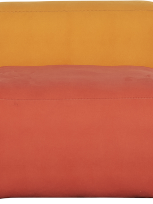 Hay Mags Soft Modular Sofa – Goldenrod / Orange – Middle