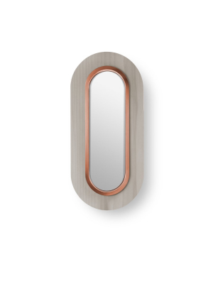 Lens Oval Led Wall Sconce