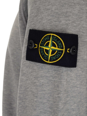 Stone Island Logo Crewneck Sweatshirt