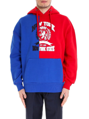 Tommy Hilfiger Printed Bicolour Hoodie