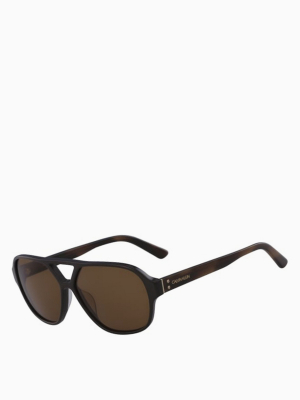 Round Aviator Sunglasses