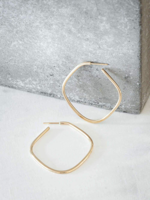 Square Hoop Earrings