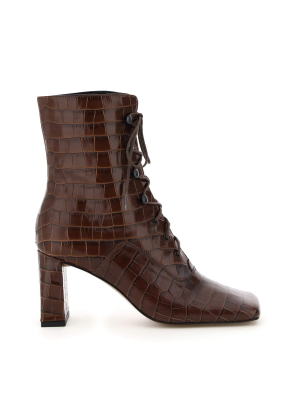 By Far Claude Lace-up Boots