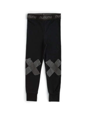 Nununu Double X Leggings - Black