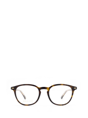 Gucci Eyewear Round Frame Glasses