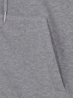 Thom Browne Tonal 4-bar Zipped Hoodie