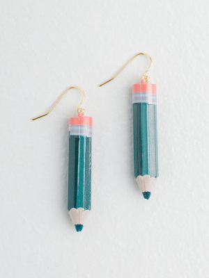 Pencil It In Earrings