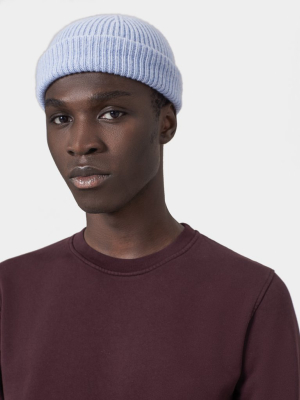 Merino Wool Beanie - Lava Grey