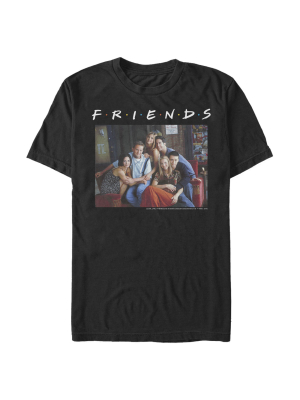 Men's Friends Group Poster T-shirt