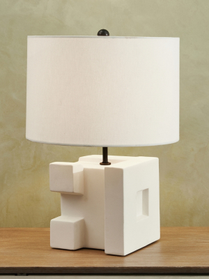 Lemieux Et Cie Cubist Ceramic Lamp