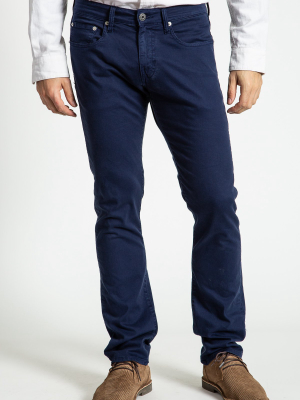 Slim Twill Pants In Dress Blues