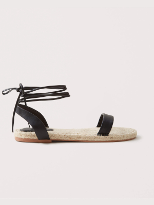 Strappy Espadrille Sandals