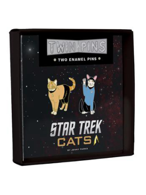 Star Trek Cats Twin Pins