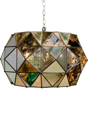 Rozz Pendant Antique Mirror