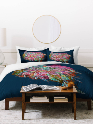 Stephanie Corfee Tail Feather Duvet - Deny Designs®