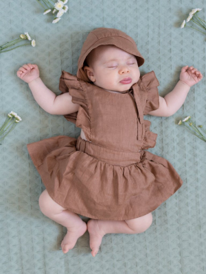 Linen Baby Dress