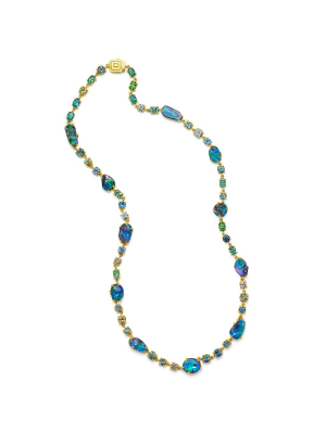 Zozo Muti-gemstone & Diamond Necklace