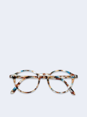 Reading Glasses #d Blue Tortoise