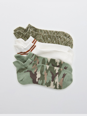 Aerie Ankle Sock 3-pack