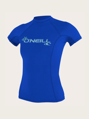 Women's Basic 50+ S/s Rash Guard