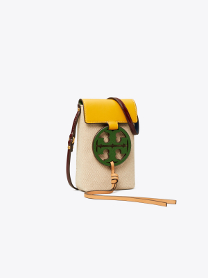 Miller Canvas Phone Crossbody