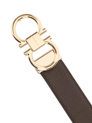 Salvatore Ferragamo Gancini Reversible Belt