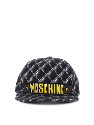 Moschino Pixel Baseball Cap