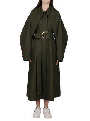 Jw Anderson D-ring Belted Trench Coat